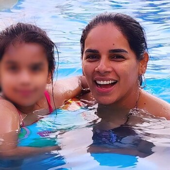 Giuliana Rengifo tiene tres hijas,