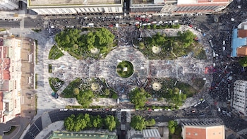 La principal convocatoria se realizó