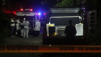 Hallazgo de un cadáver embolsado