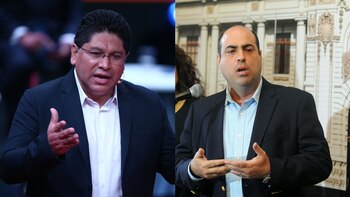 Rennán Espinoza y Pedro Spadaro piden a Rafael López Aliaga reunirse con el presidente