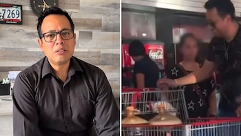 Daniel Delgado afirmó que su familia recibió ataques y burlas después de la viralización de las imágenes y anunció que buscará a la persona que realizó la grabación.
