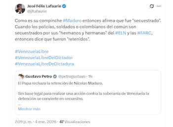 José Félix Lafaurie intervino en