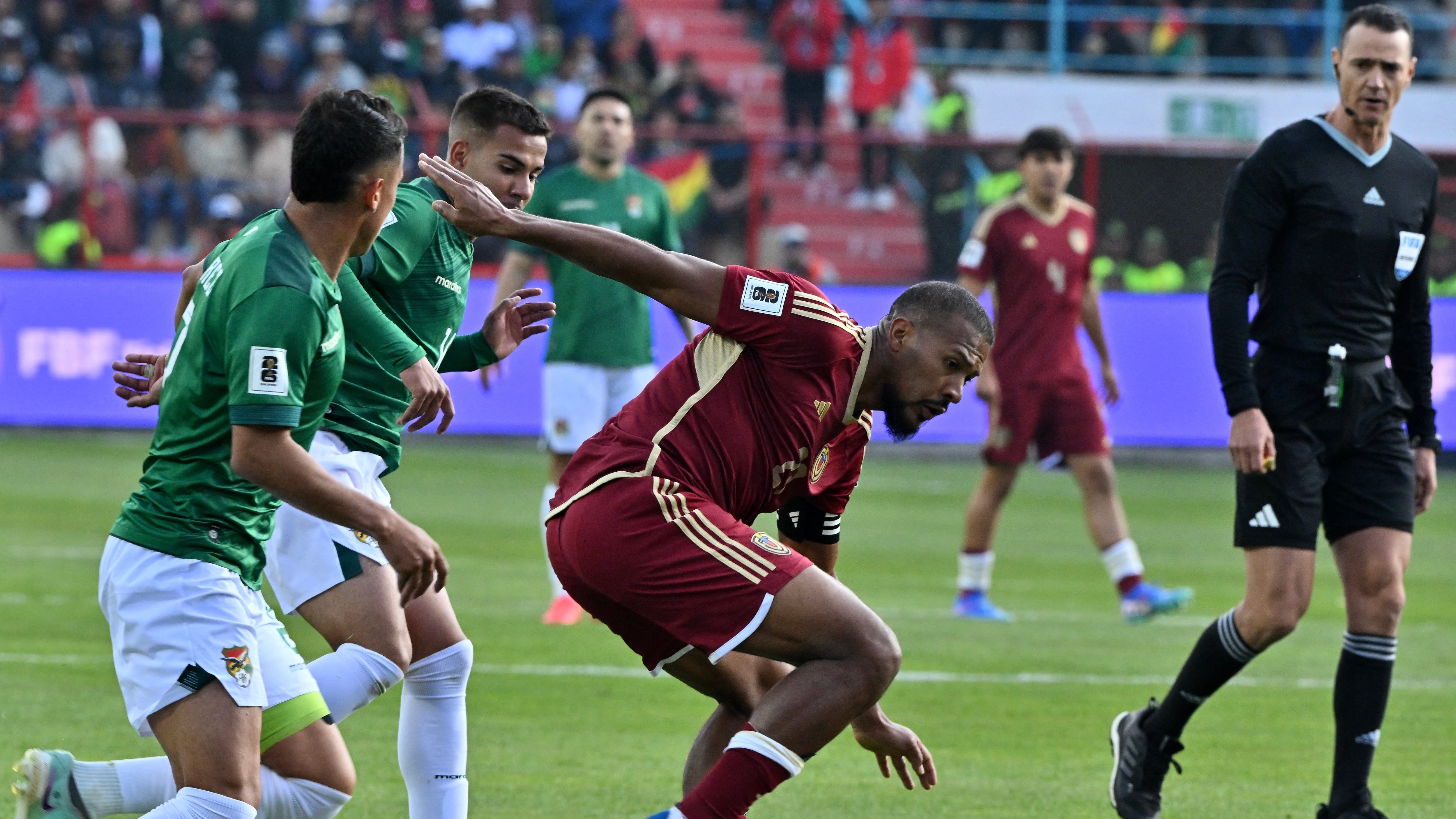 El gol de Bolivia para el 1-0 ante Venezuela