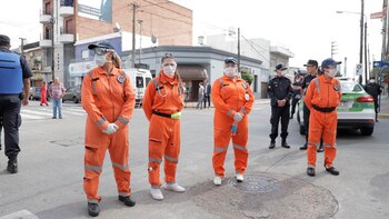 Bancos de san Justo coronavirus jubilados cobro