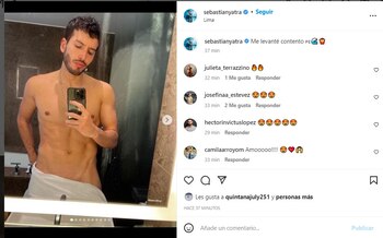 Sebastián Yatra en Lima. (Instagram)