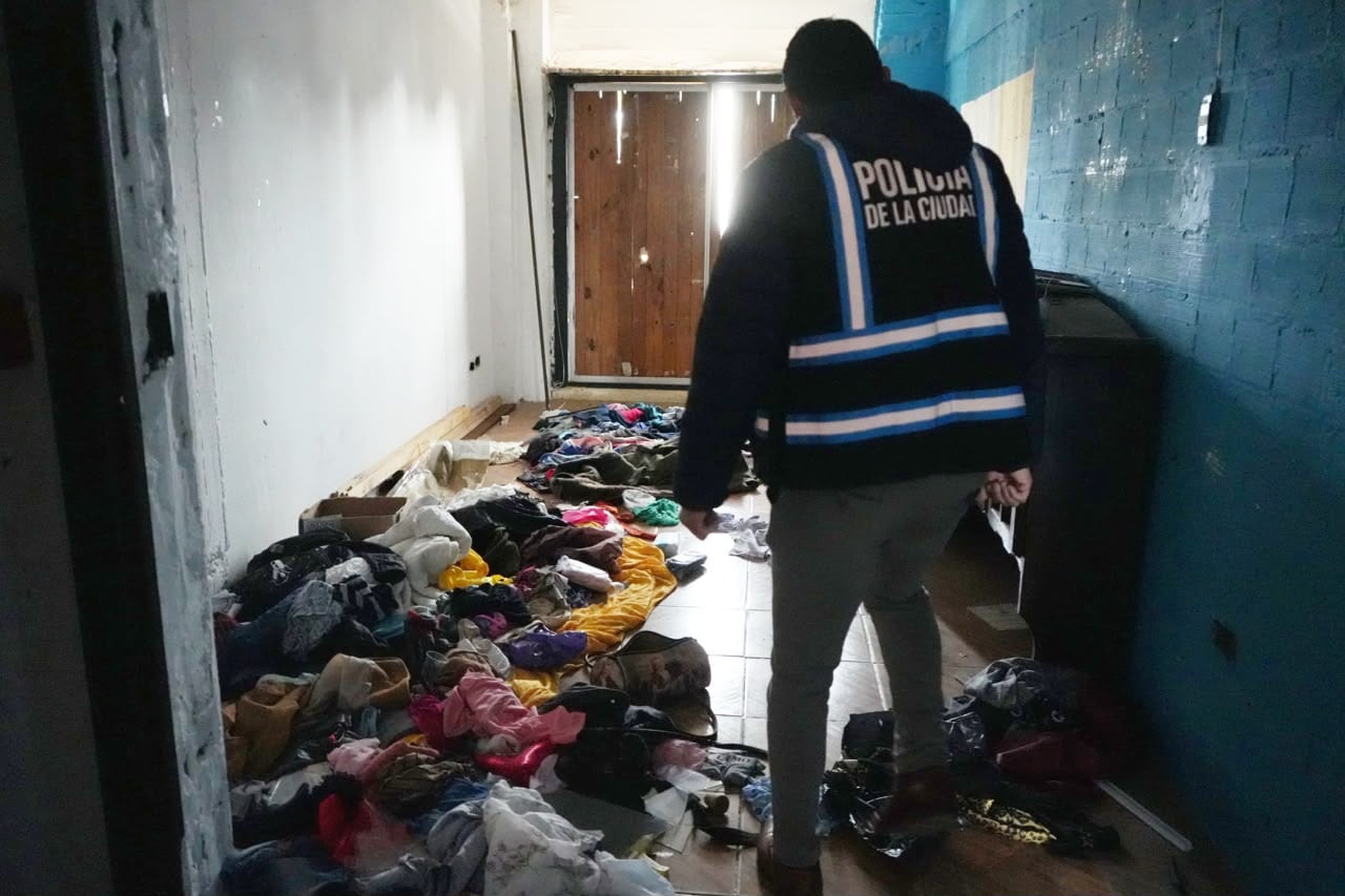 El edificio no tenía ni gas ni luz