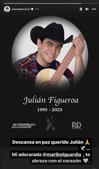 Ximena Herrera lamentó la muerte