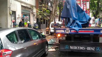 Cinco personas fueron trasladadas a