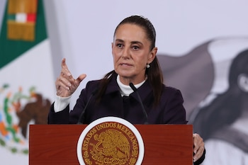 La presidenta de México, Claudia