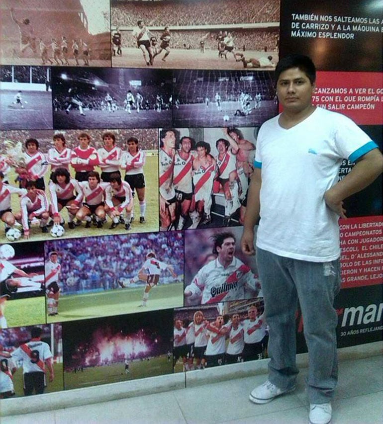 Elvio era fanático de River