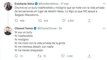 Chumel Torres se defendió argumentando
