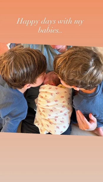 Ernest y August con su hermana. (Instagram @princesseugenie)