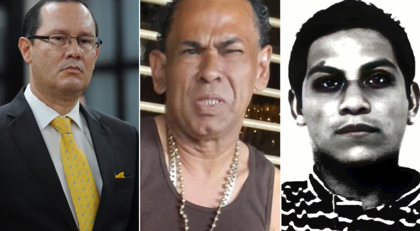 Celso Gamboa (izquierda), Edwin López, alias