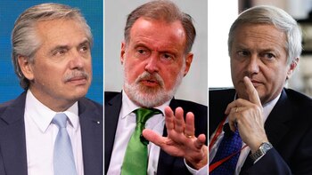 Alberto Fernández, Rafael Bielsa y