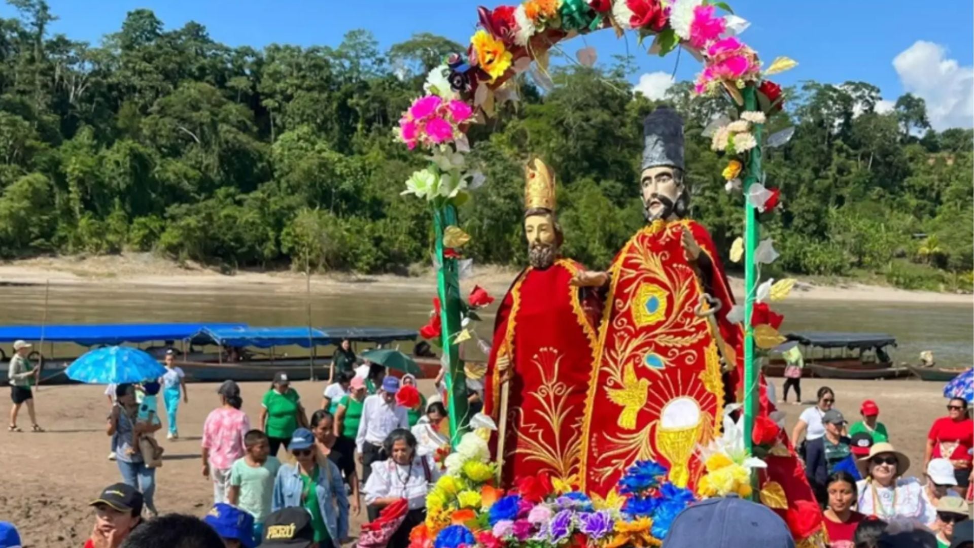 Por este día especial, se celebran misas en distintas ciudades del país - Créditos: Andina.