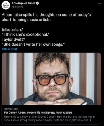 De este modo se presentó