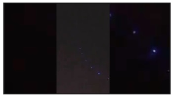 Luces dejaron perplejos a habitantes