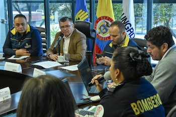 El despliegue colombiano en apoyo