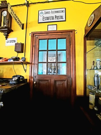 El cartel que conservan del