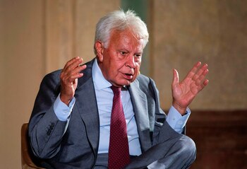 Para Felipe González, ex presidente