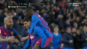 Pedris großes Tor für 1:0