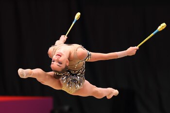 DINA AVERINA WAS OLYMPIC RUNNER-UP
