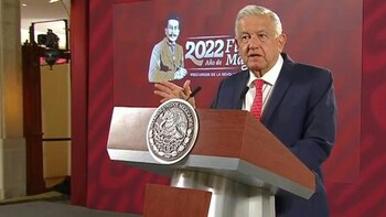 El presidente de México, Andrés