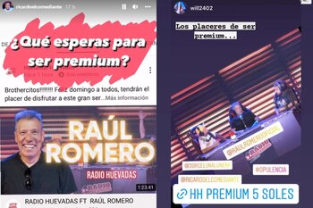 Raúl Romero en Radio Huevadas.