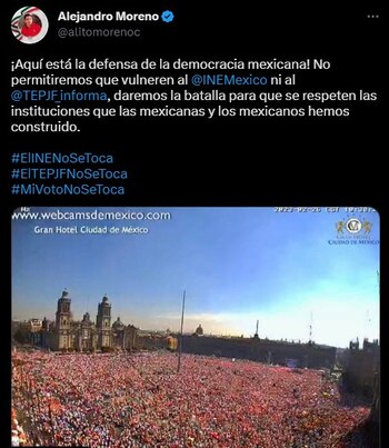 Alito Moreno apuntó que darán