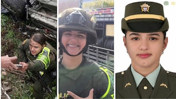 El homenaje que la Policía le hizo a la subintendente Karen Estrada: no abandonó a sus dos compañeros heridos por atentado del ELN en Norte de Santander
