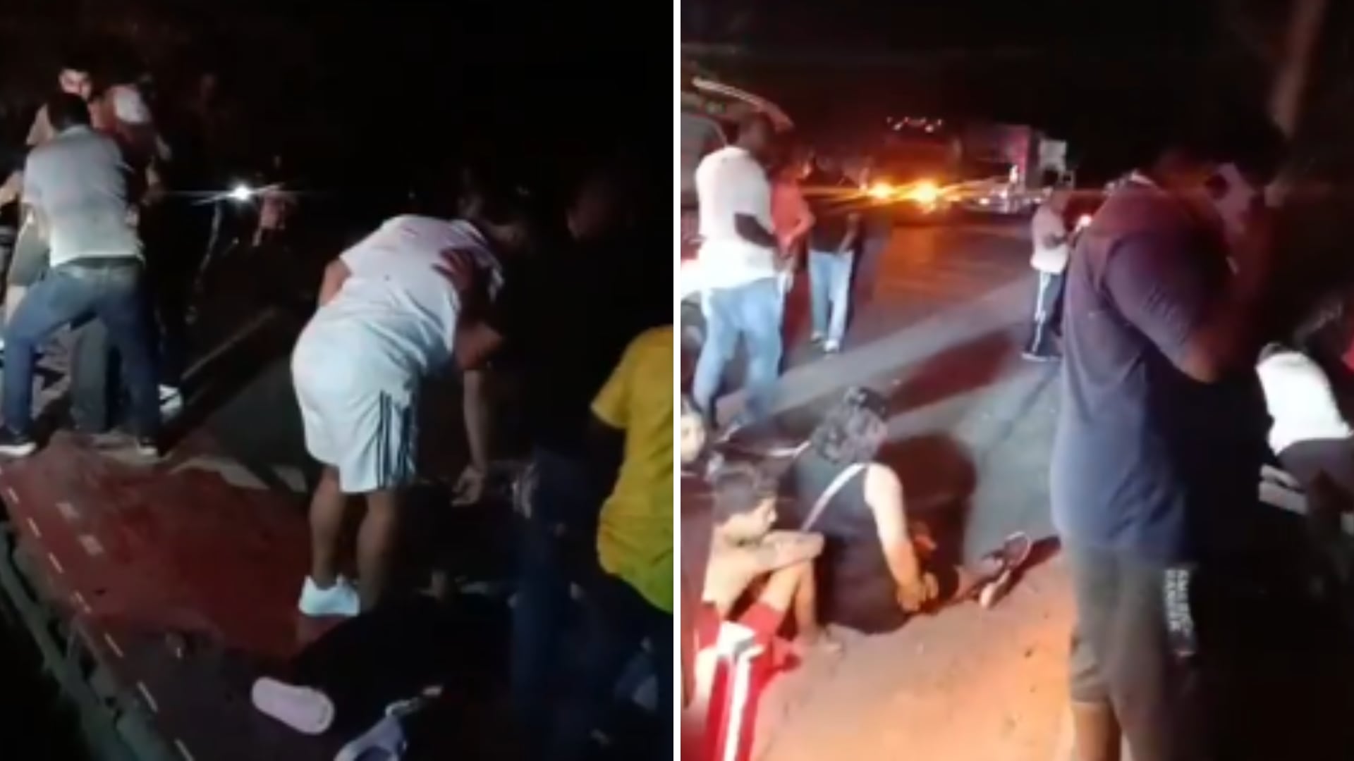 Cuatro muertos y decenas de heridos dejó accidente de bus internacional en vía Panamericana - crédito captura de pantalla @Ruben723/X