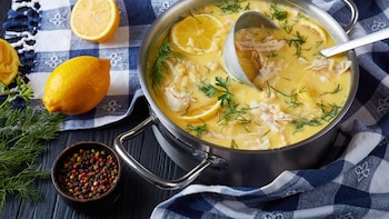 Receta de avgolemono, la sopa