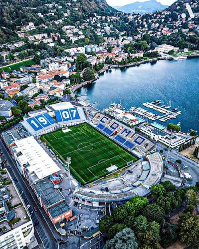Foto del estadio del Como (Como)