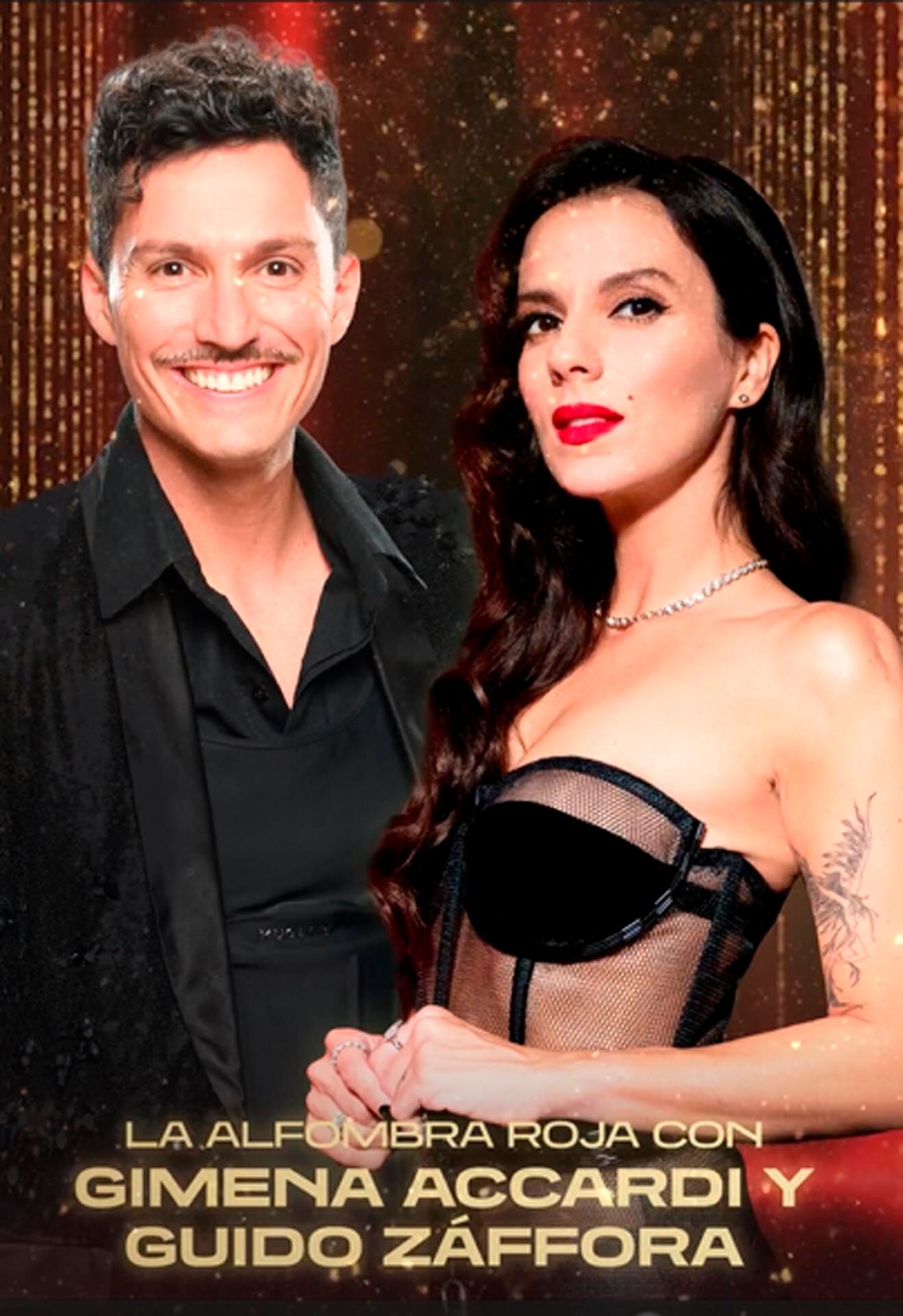Martín Fierro de Teatro, La Alfombra Roja con Gimena Accardi y Guido Záffora