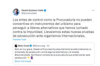 El alcalde de Medellín asegura