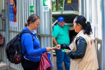 El funcionamiento de estos espacios depende del esfuerzo conjunto entre organizaciones humanitarias, instituciones locales y equipos preparados para asistir con empatía. Foto cortesía OIM.
