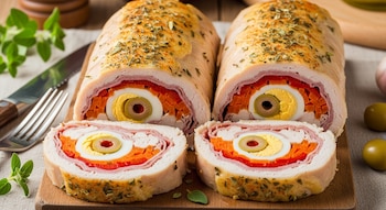 Esta preparación de arrollado de