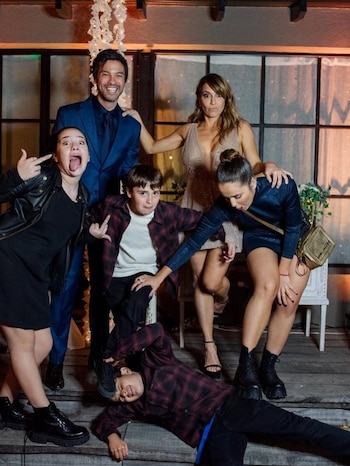 El Chino Leunis y Magdalena Martínez Picabea celebraron cuatro años de casados