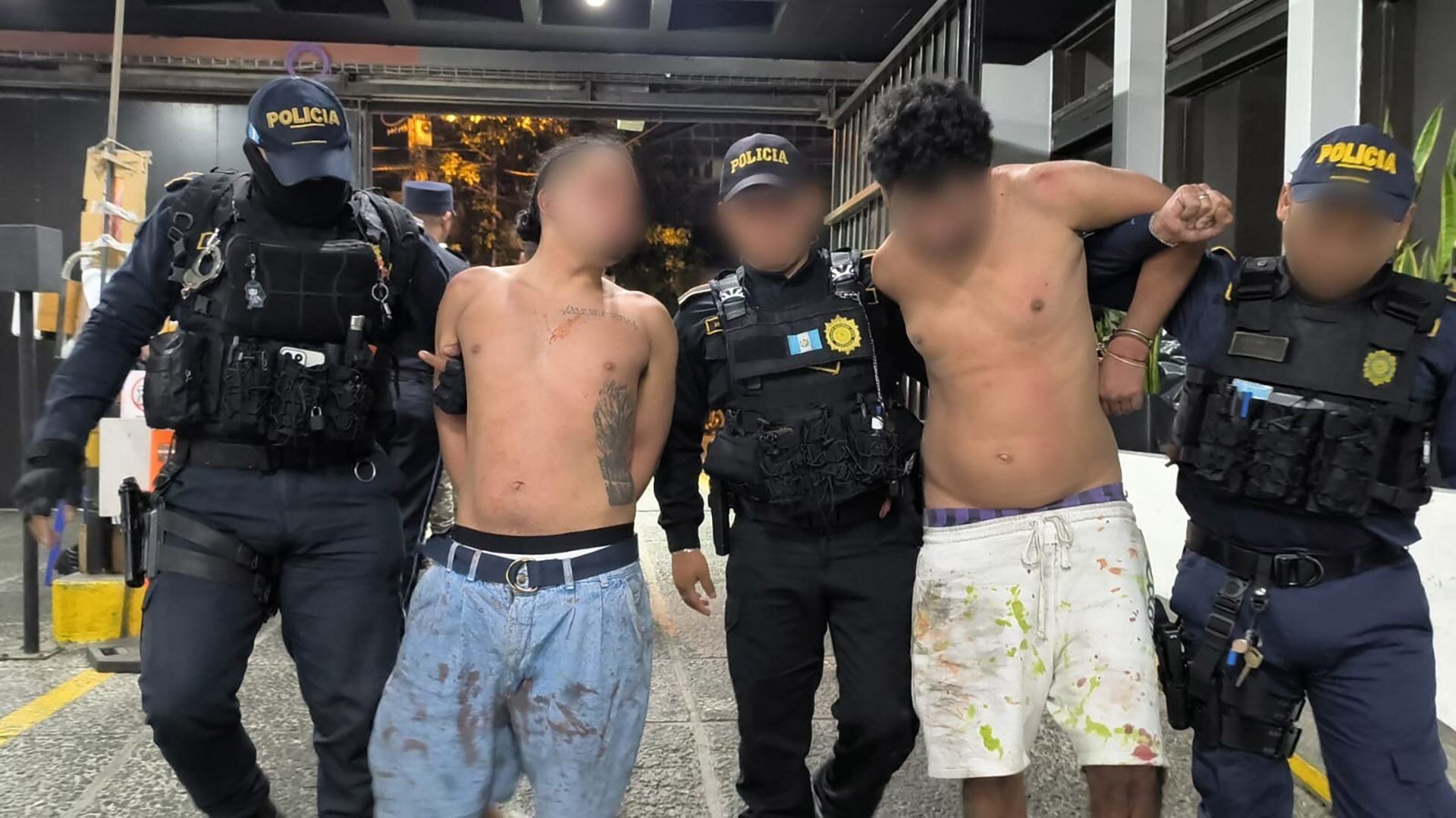 Fotografías: Facebook PNCdeGuatemala