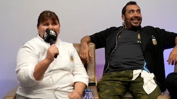 Los cocineros de la selección