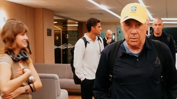 Ancelotti llega tras una gran