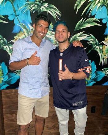 Foto: Instagram @luissuarez9.