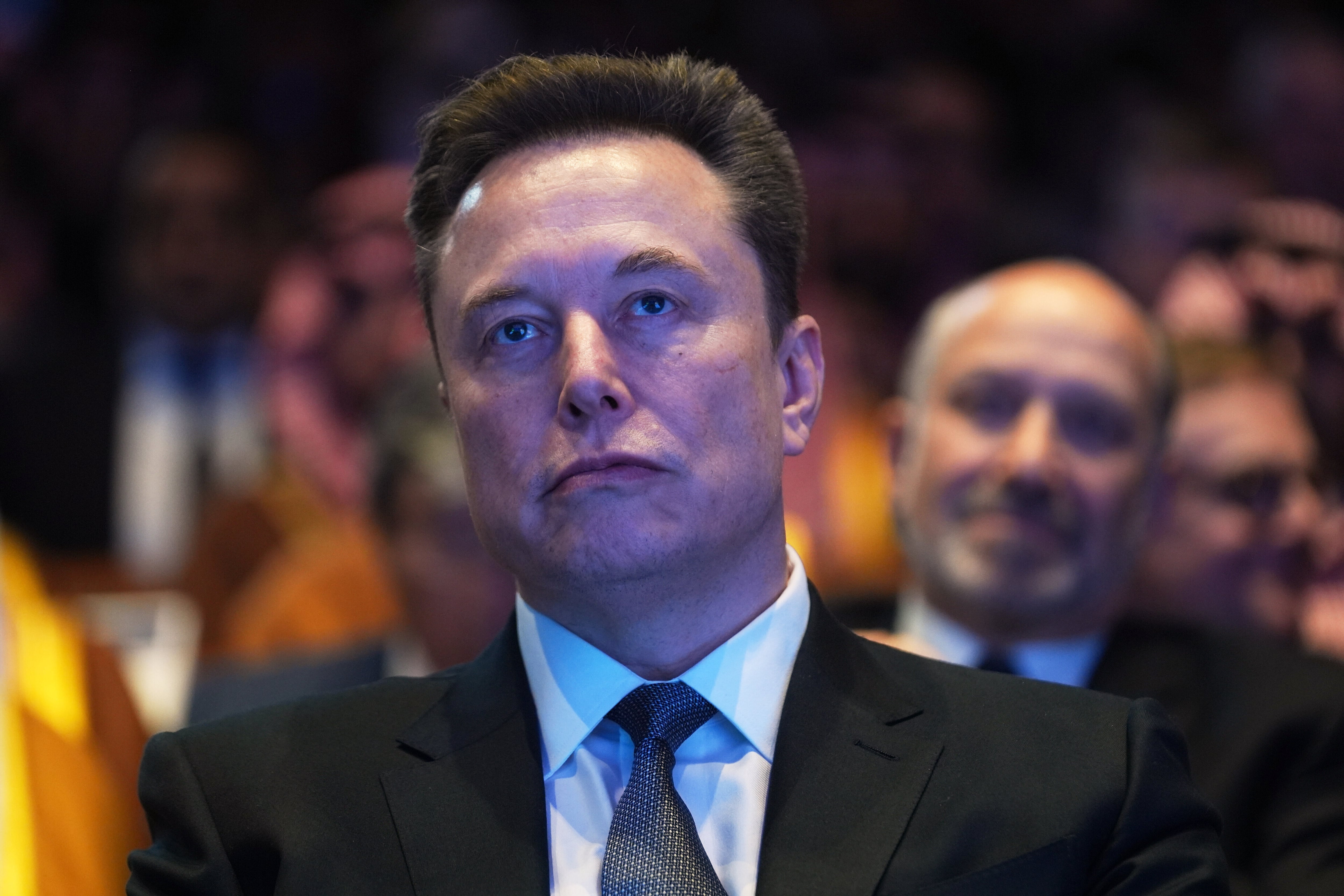 Elon Musk en un evento en el Centro Kennedy en Washington. (AP foto/Evan Vucci)