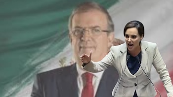 La senadora Lilly Téllez exige la renuncia inmediata de Marcelo Ebrard como secretario de Economía por presunto abuso de recursos públicos. | (Crédito: Infobae México)