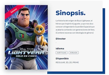 Las reacciones por la escena