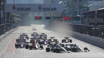 Gran Premio de Azerbaiyán. (REUTERS/Maxim Shemetov)