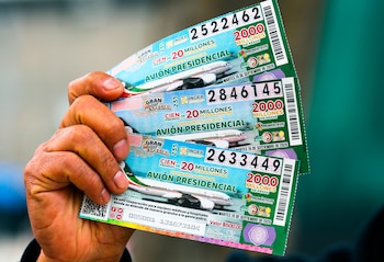 Cada "cachito" de la rifa