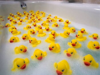 Los patitos de goma podrían
