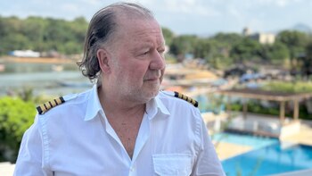 Enrique Piñeyro viajó al cráter