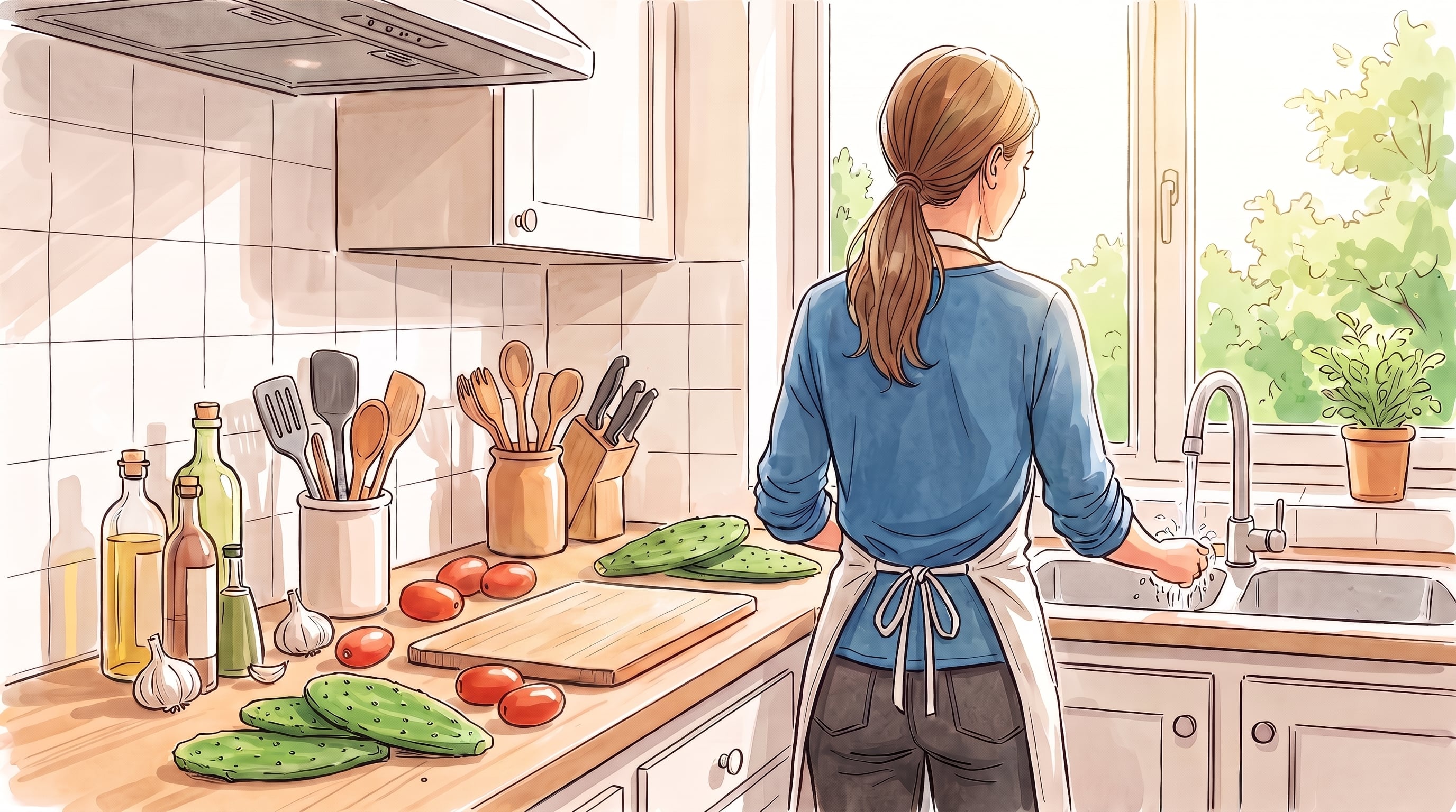 Beneficios de la ensalada de nopales y jitomate para la salud y el control de peso
